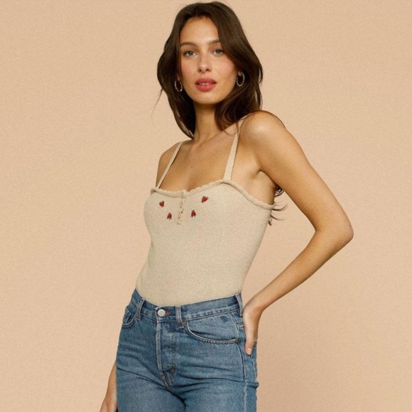 Rouje Tops - Rouje Paris Gia Tank Top